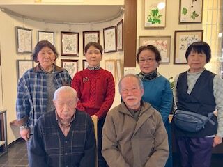 日進植物画教室「身近な花」