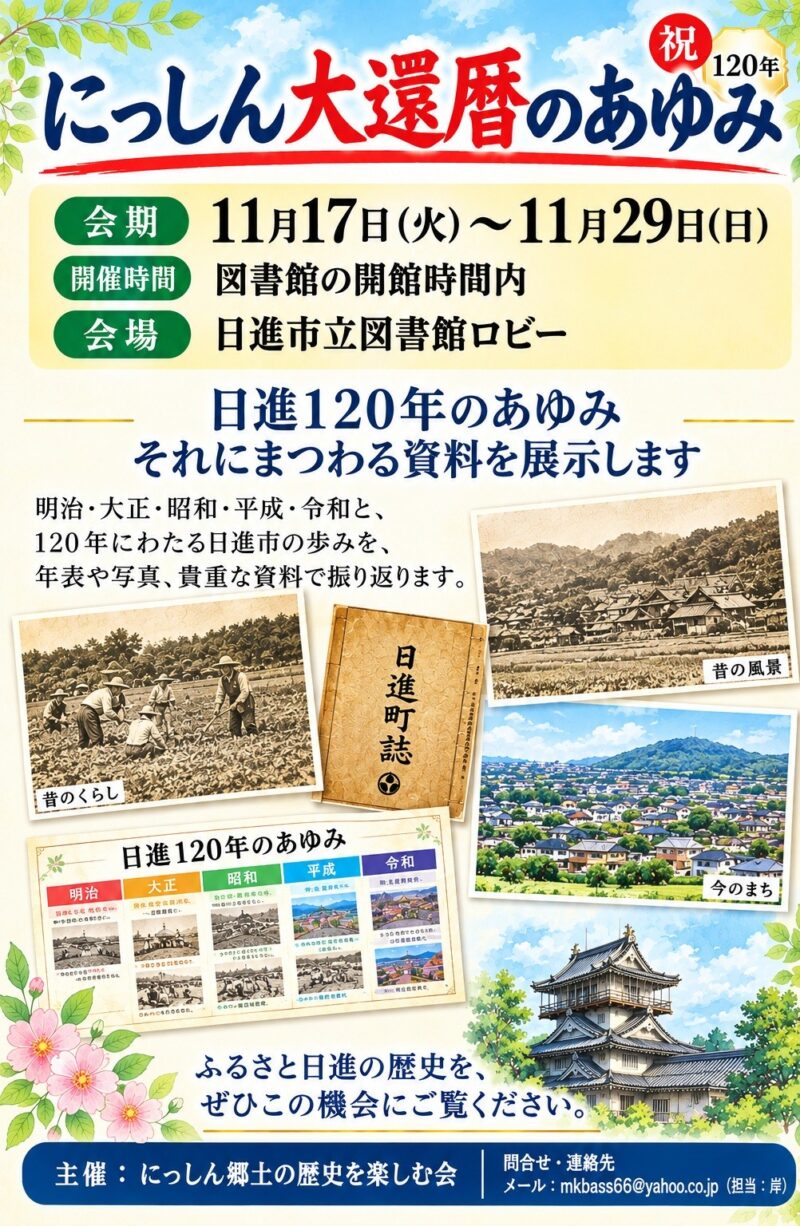 にっしん大還暦のあゆみ