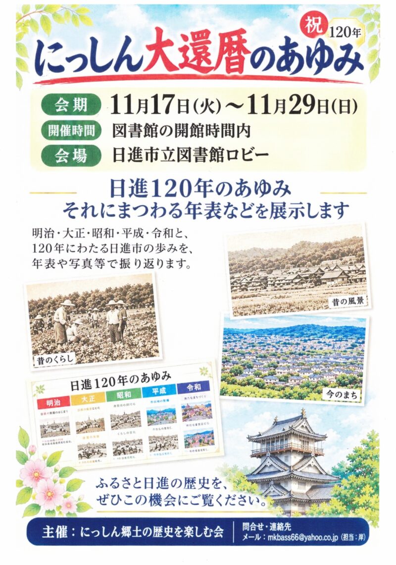 にっしん大還暦のあゆみ